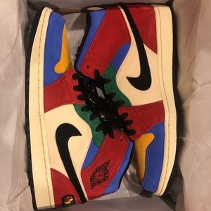 Air Jordan 1 Mid Fearless Blue The Great size 11